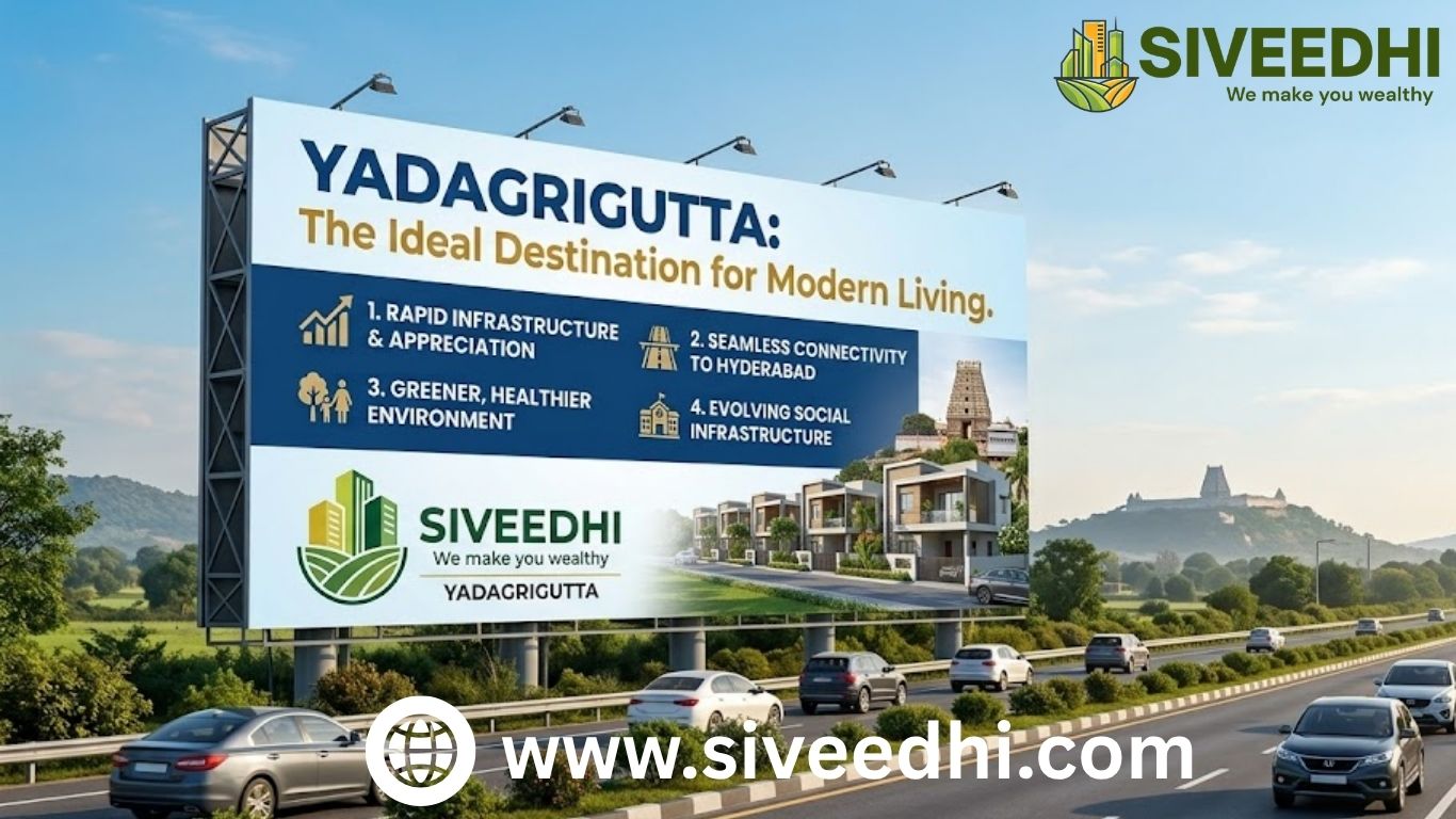 Yadagirigutta: The Perfect Blend of Heritage and Modern Living