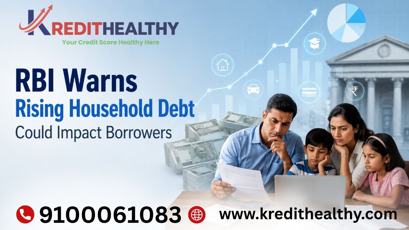 RBI Warns Increasing Household Debt May Affect Creditworthiness