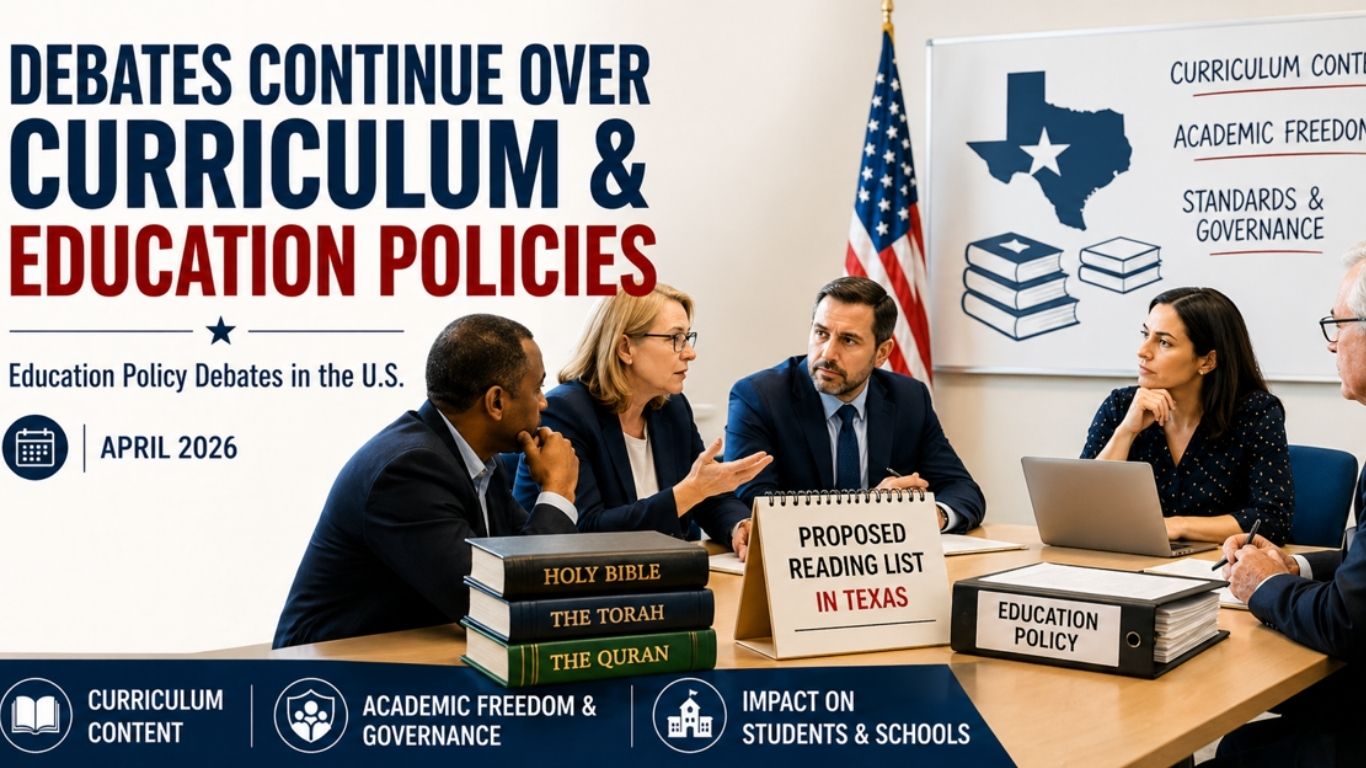 Debates Continue Over Curriculum and Education Policies in the United States