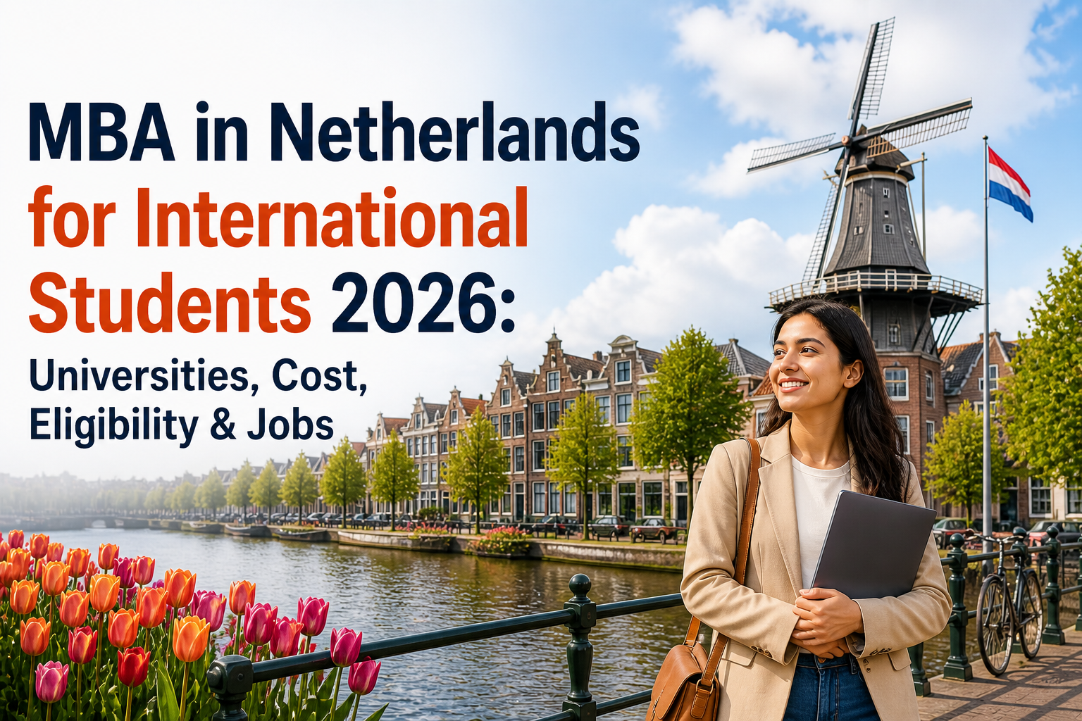 MBA in Netherlands for International Students 2026: Universities, Cost, Eligibility & Jobs