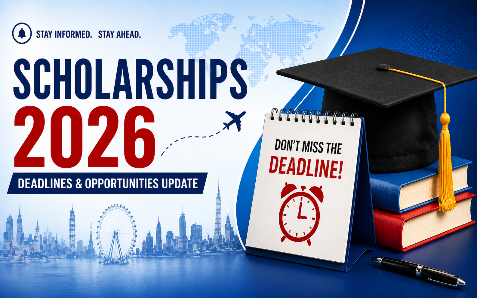 Study Abroad 2026: Scholarships and Application Deadlines Update