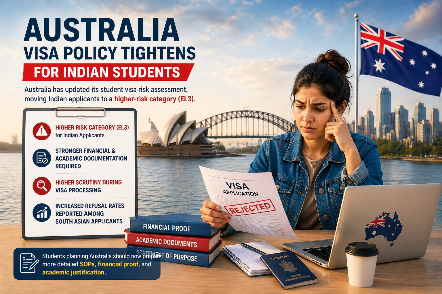 Australia Visa Tightens for Indian Students: EL3 Category Update (2026)