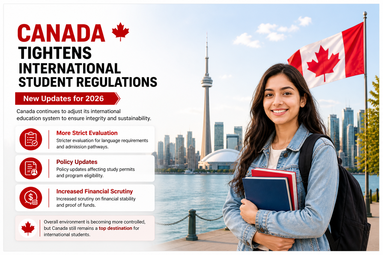 Canada Tightens Rules for International Students in 2026