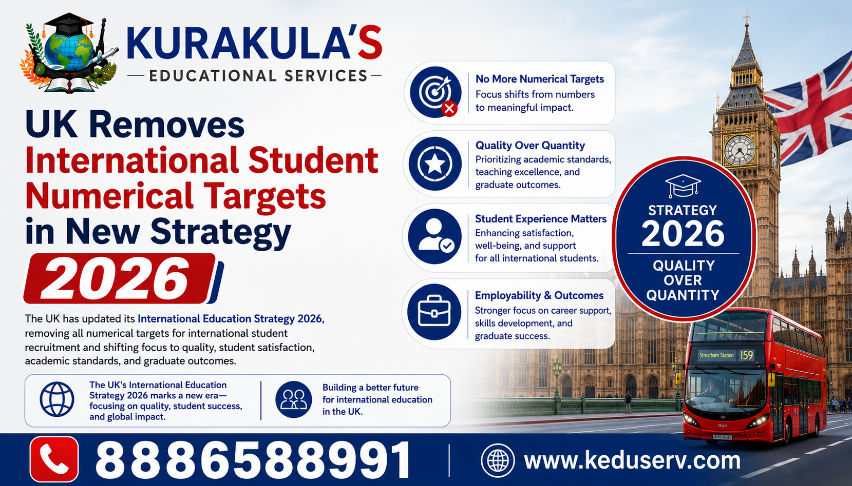 UK Shifts Focus: No More International Student Targets in New 2026 Strategy