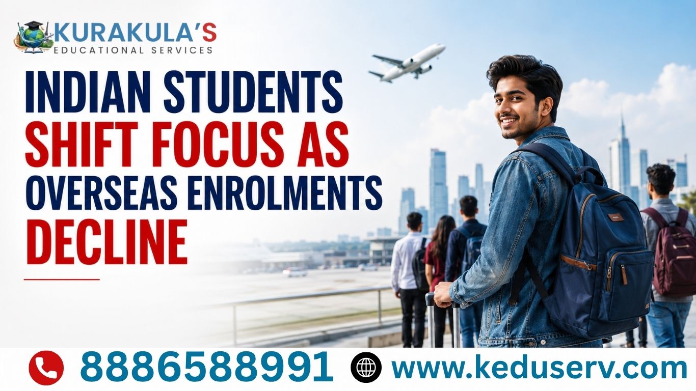 Indian Students Shift Focus as Overseas Enrolments Decline in 2026