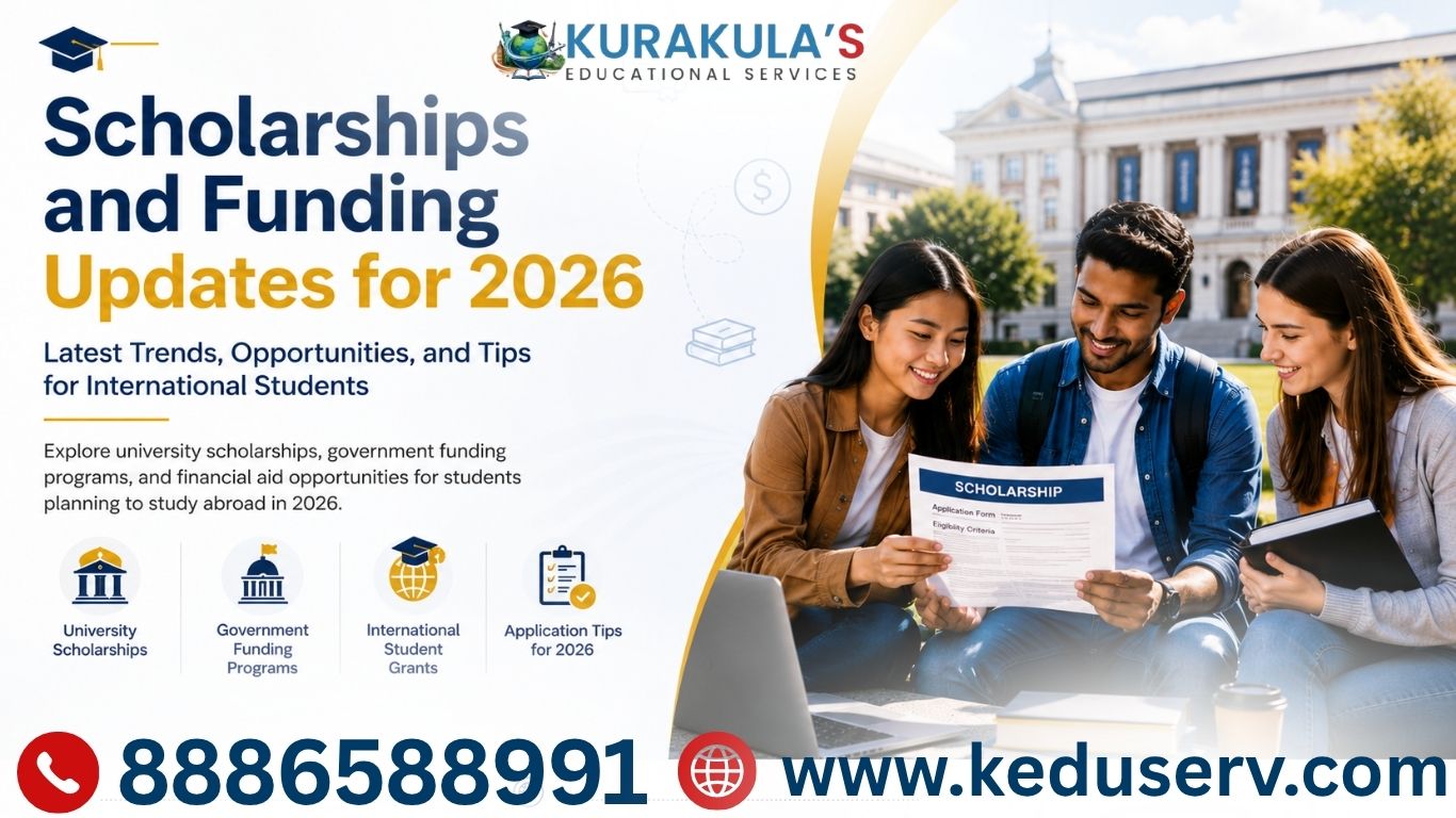 Scholarships and Funding Updates for International Students 2026