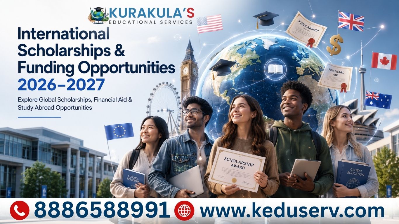International Scholarships & Funding Opportunities for 2026–2027 Study Abroad Cycle