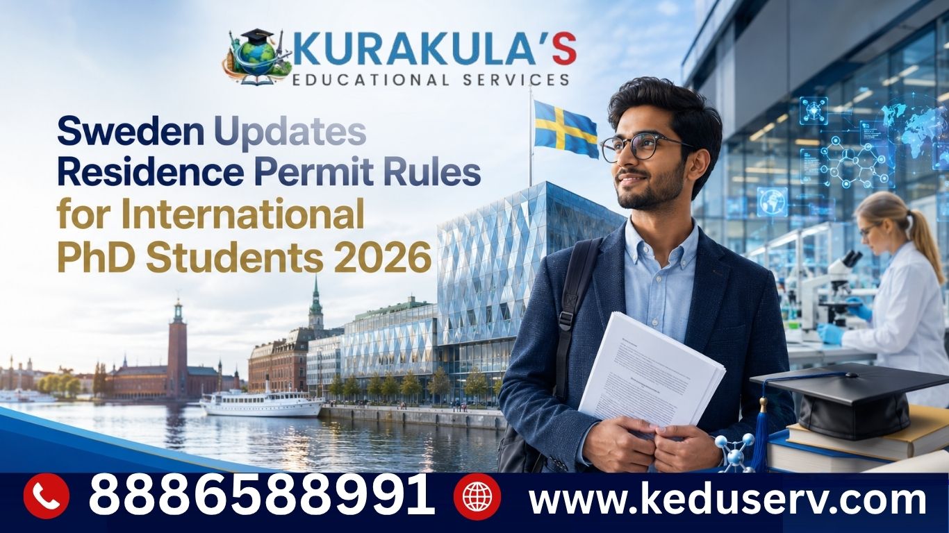 Sweden Updates Residence Permit Rules for International PhD Students 2026
