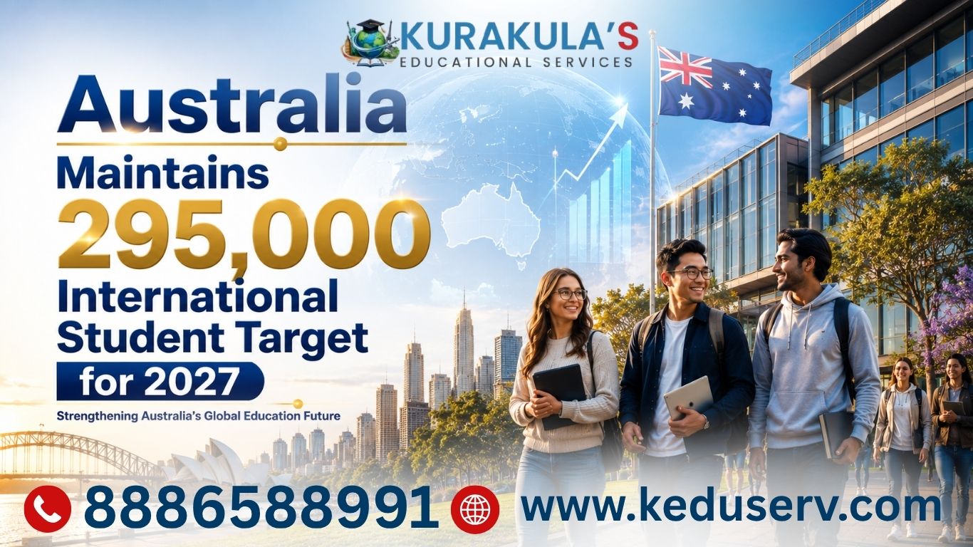 Australia Maintains 295,000 International Student Target for 2027