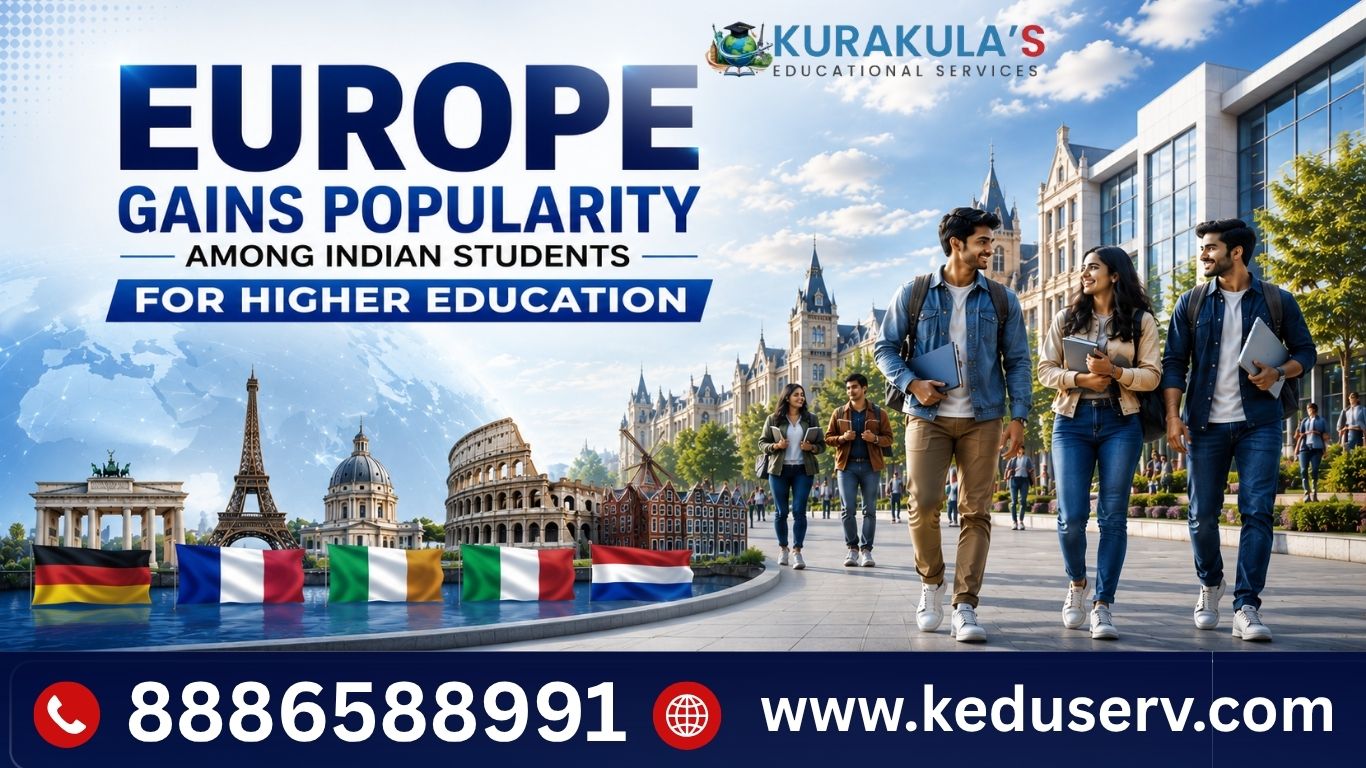 Europe Gains Popularity Among Indian Students for Higher Education in 2026