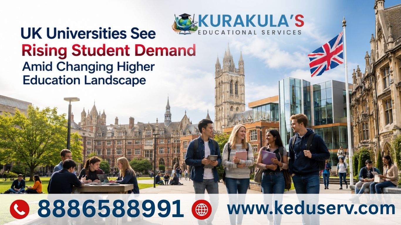 UK Universities See Rising Student Demand in 2026