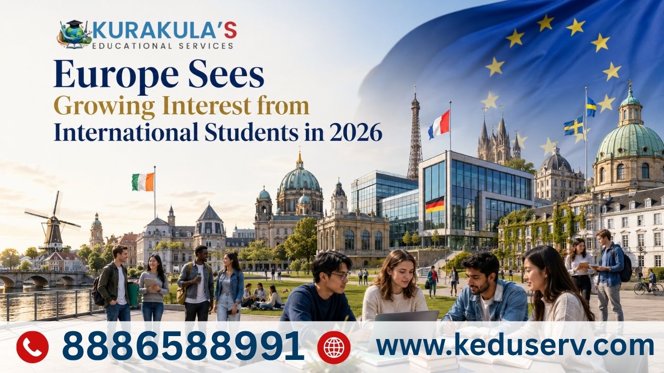 Europe Sees Growing Interest from International Students in 2026