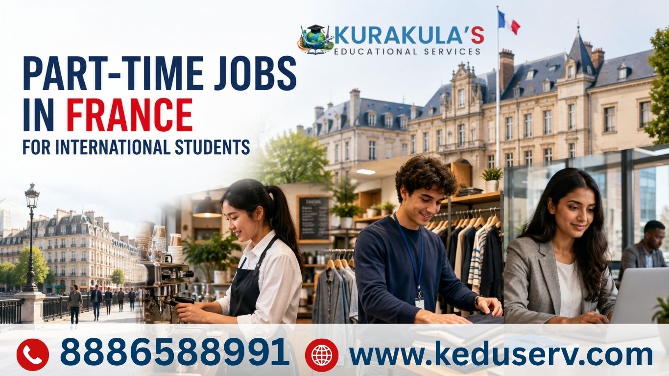 Part-Time Jobs in France for International Students