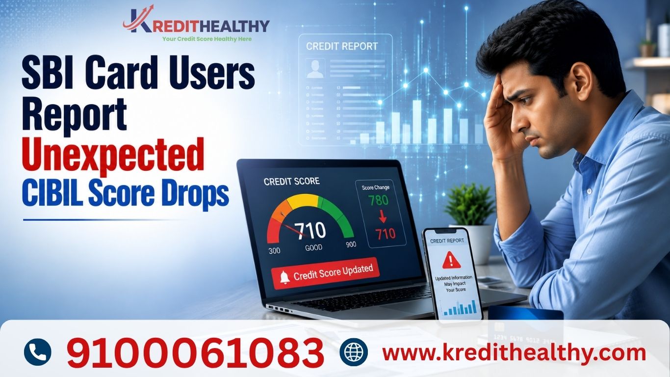 TODAT UPDATED NEWS: SBI Card Users Report Unexpected CIBIL Score Drops After Latest Credit Reporting Cycle